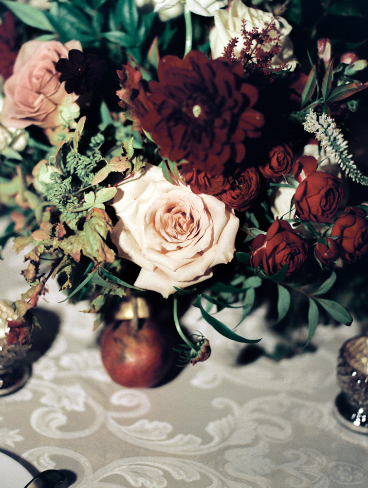 Ritz Carlton Bachelor Gulch Wedding: Reception Bouquets 