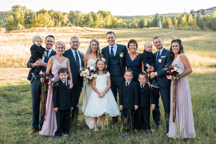 Ritz Carlton Bachelor Gulch Wedding: Family Portraits