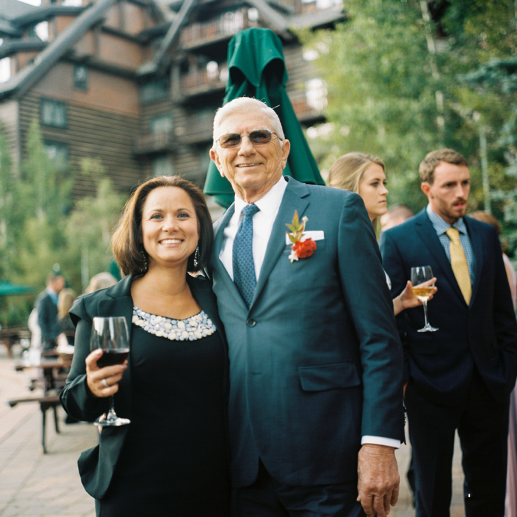 Ritz Carlton Bachelor Gulch Wedding: Rolleiflex Photos