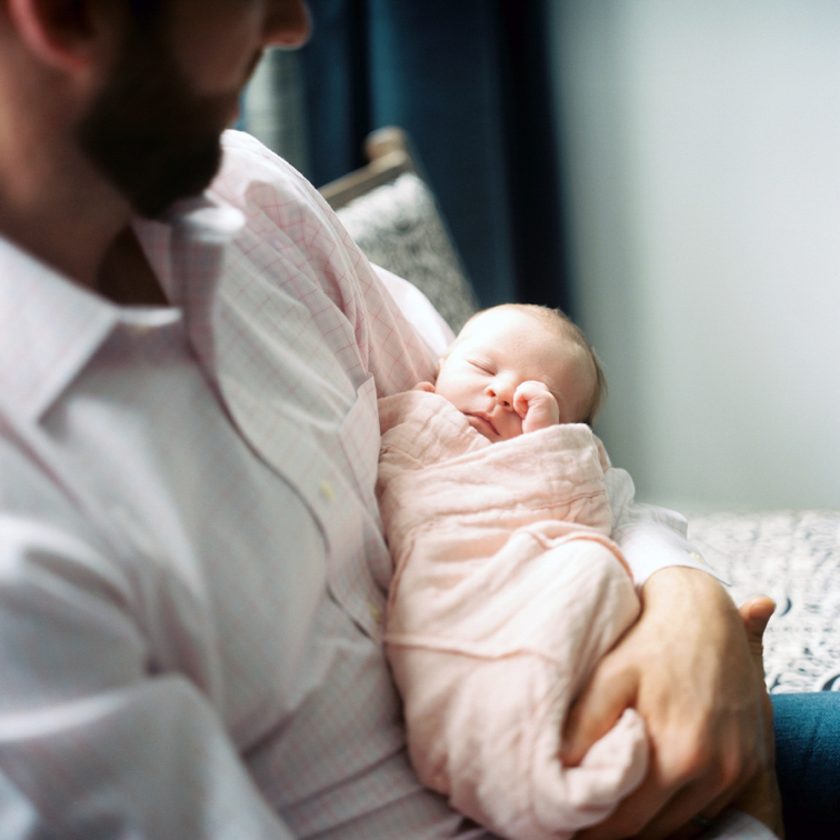 Fort Collins Family Photos: Baby Girl Held In Arms