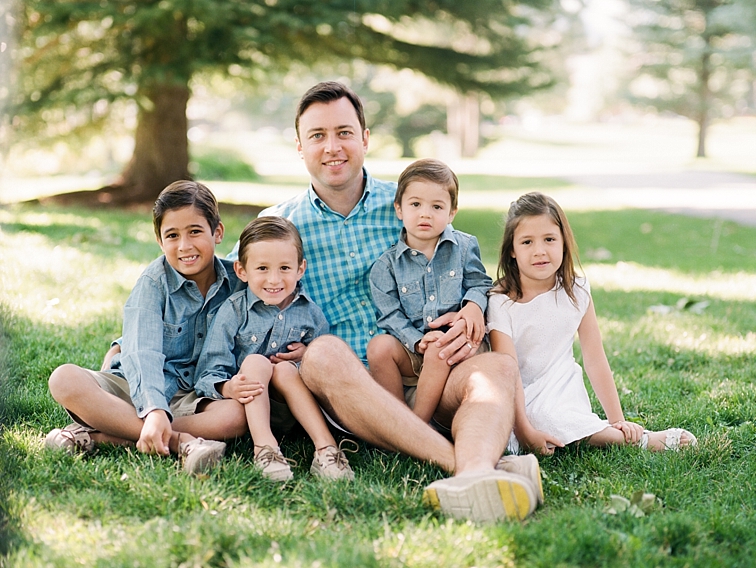 Sibling Portraits In Vail