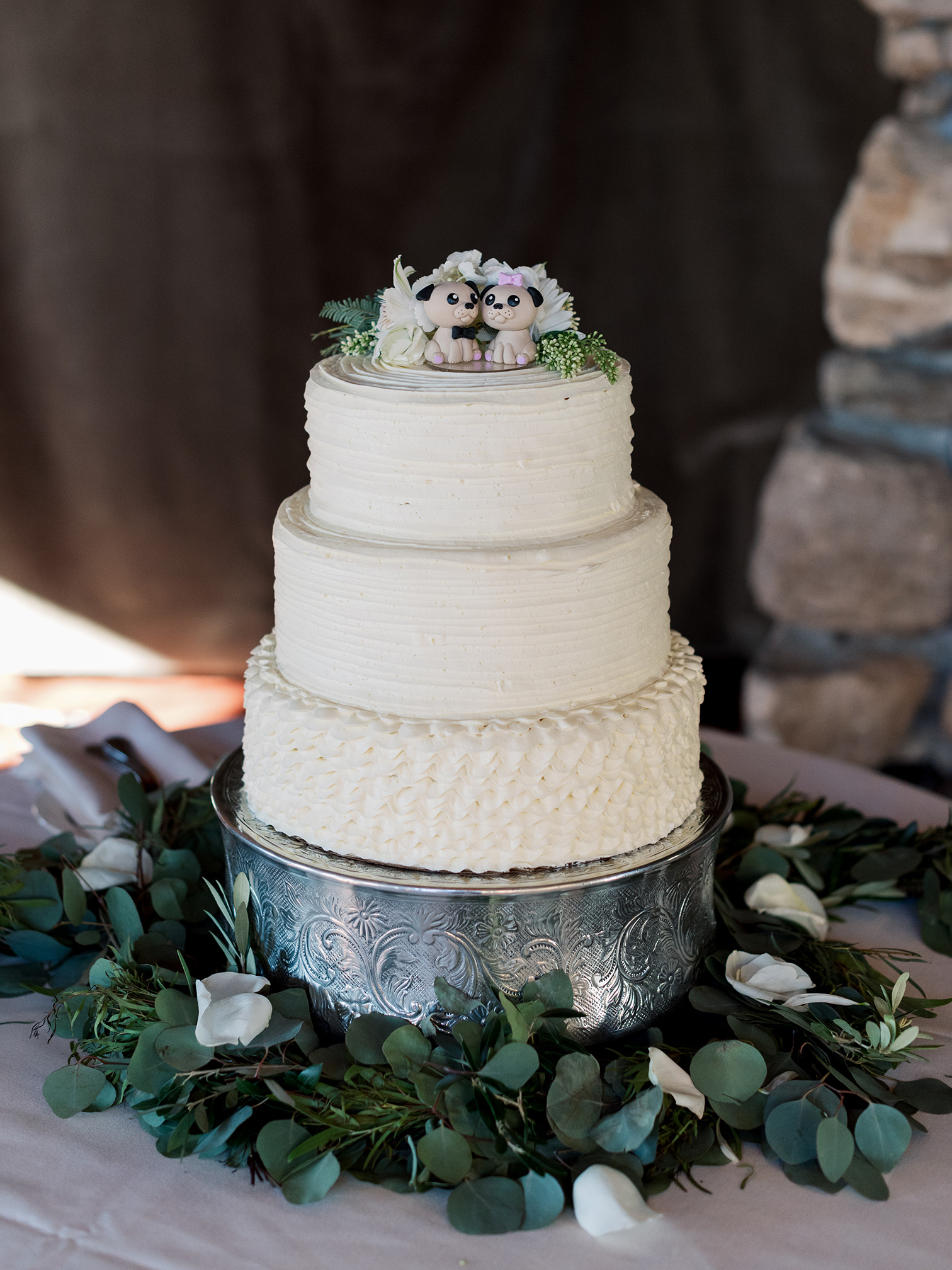 Telluride Summer Weddings, Gorrono Ranch, Destination Wedding, Three Tier Wedding Cake