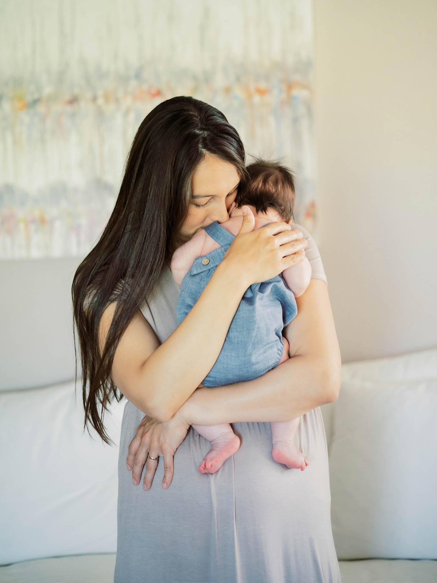 Loveland Newborn Session, baby snuggles, family photography, Fort Collins newborn photography, Loveland, Danielle DeFiore Photography