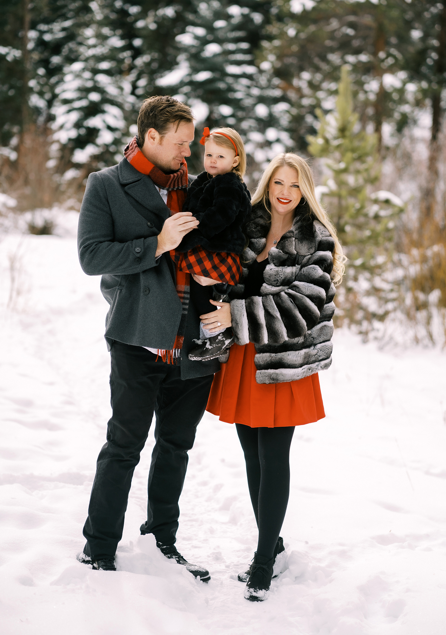 Vail Colorado Family Photographer, winter photo session