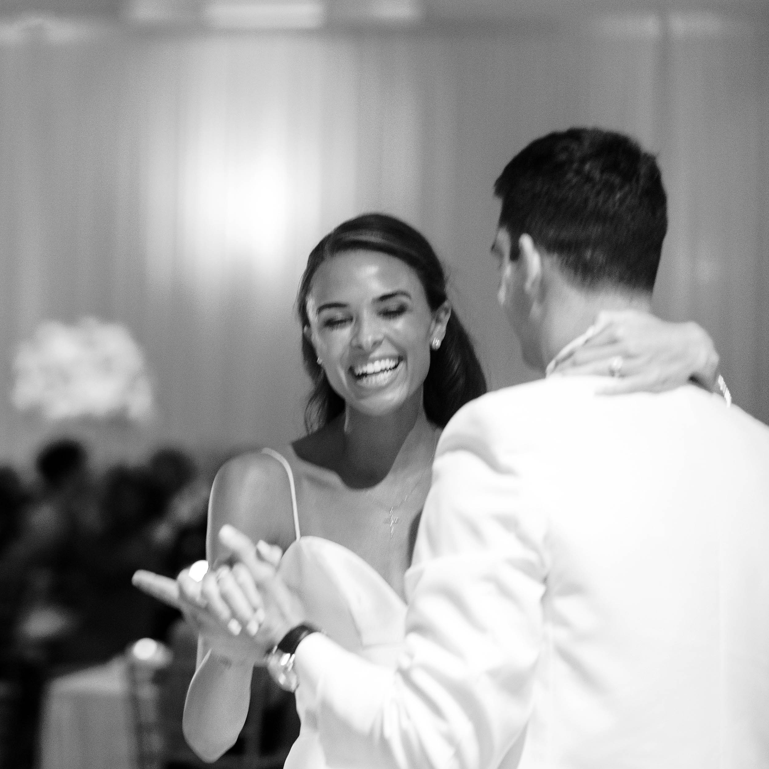 The Broadmoor Wedding Venue, bride smiling