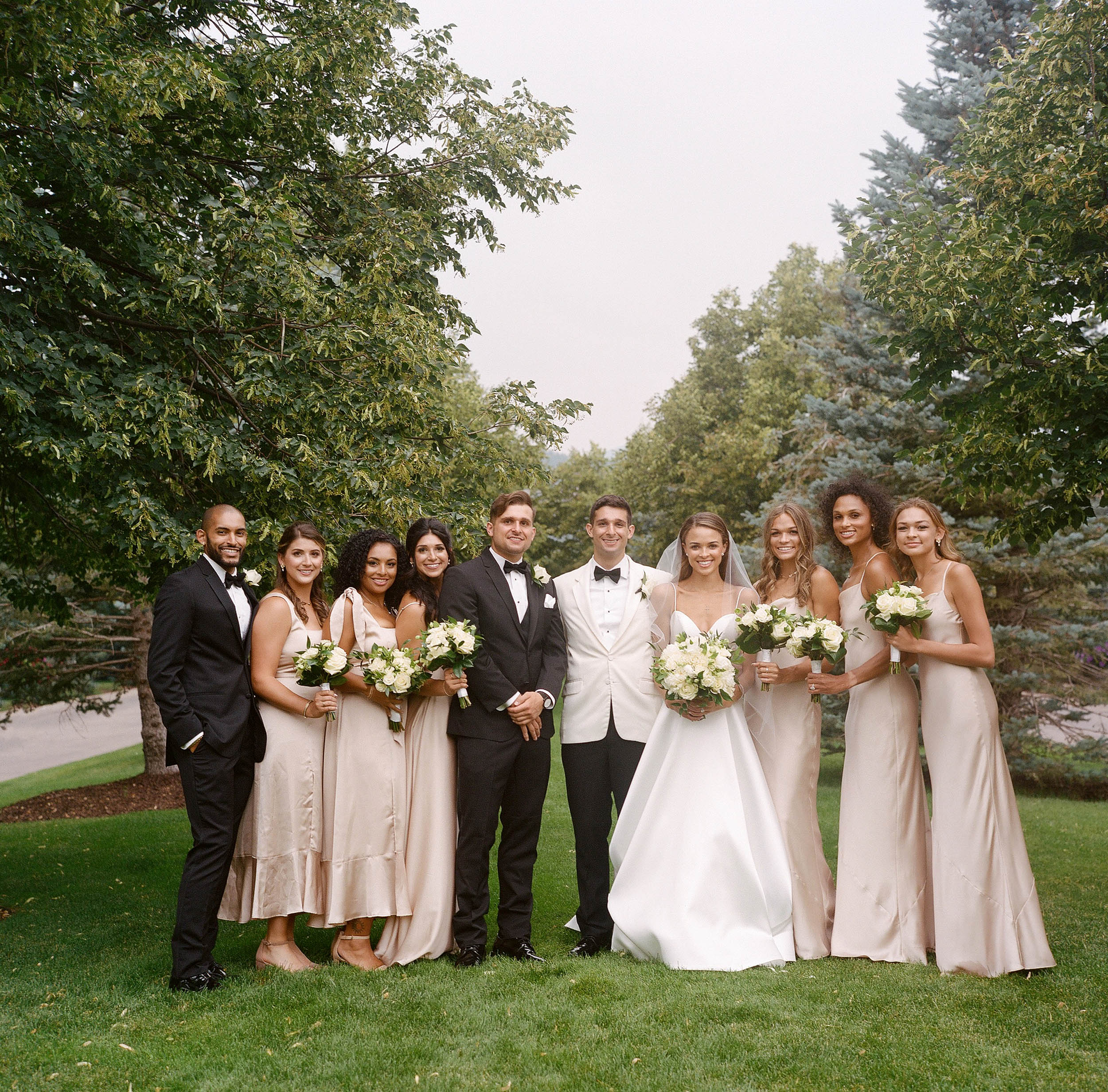 The Broadmoor Wedding Venue, Wedding Party Photos